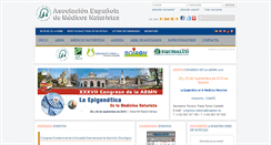 Desktop Screenshot of medicosnaturistas.net
