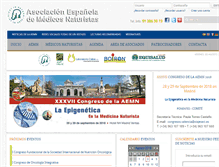 Tablet Screenshot of medicosnaturistas.net